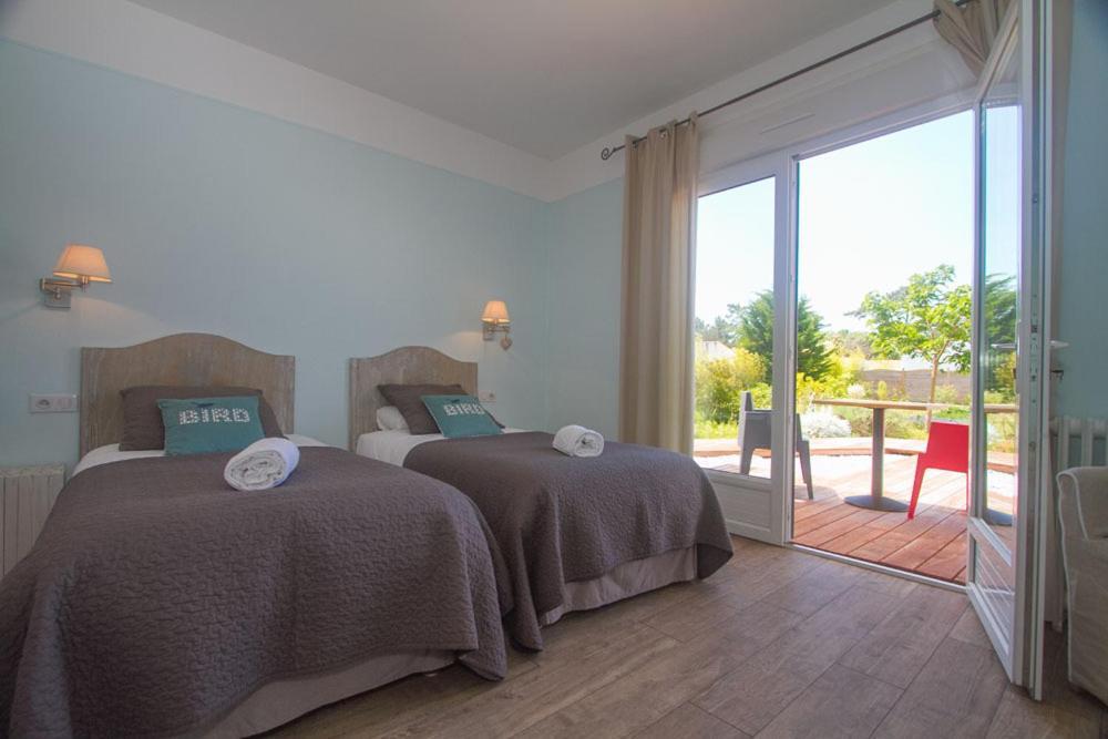 Hotel Le Vert Bois Dolus d'Oléron Rom bilde